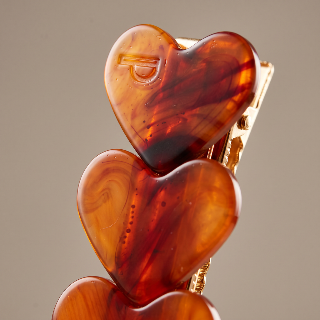 Heart Clip - Rouge Délicat