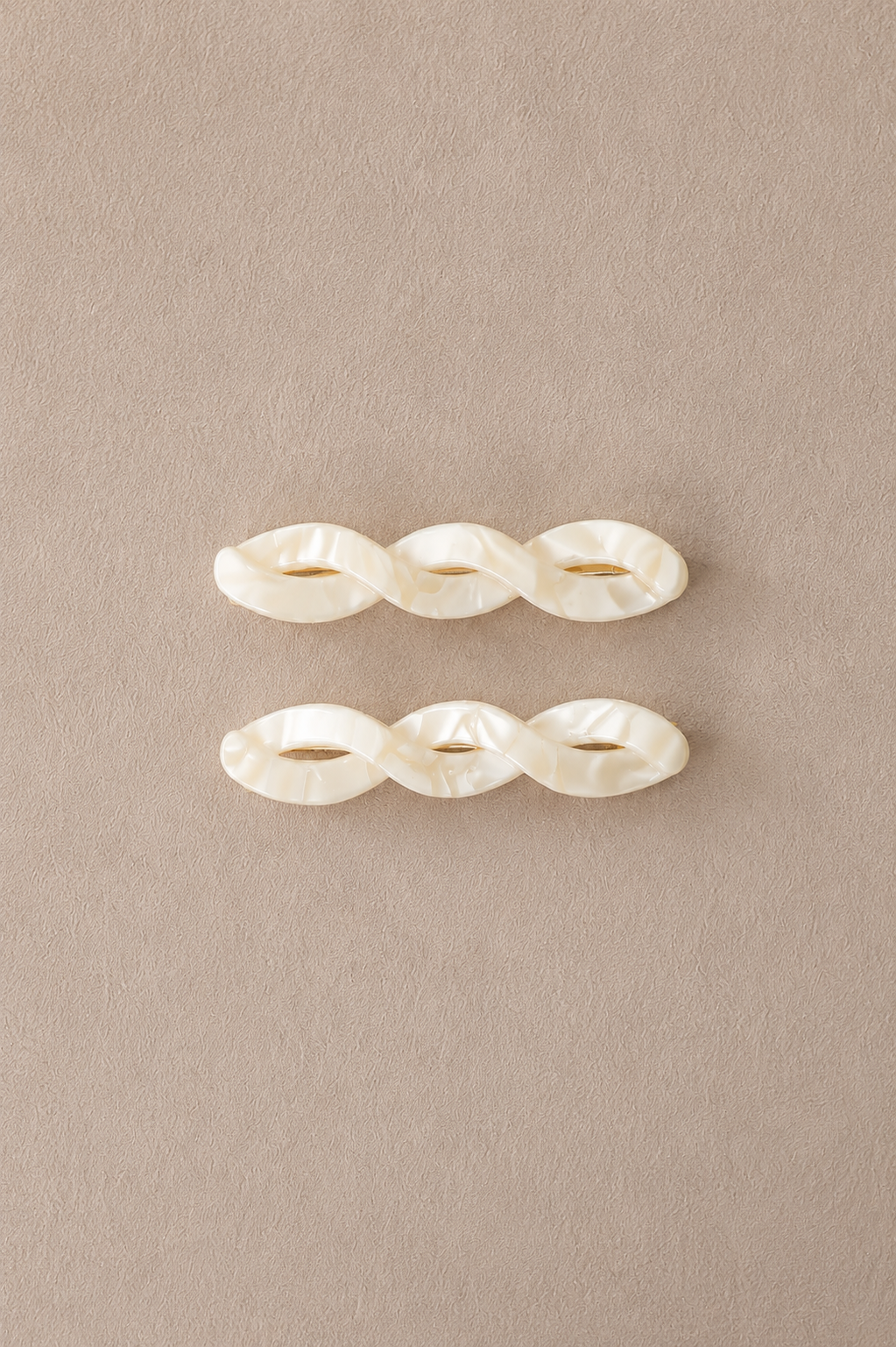 Barrettes Tresse - Popcorn