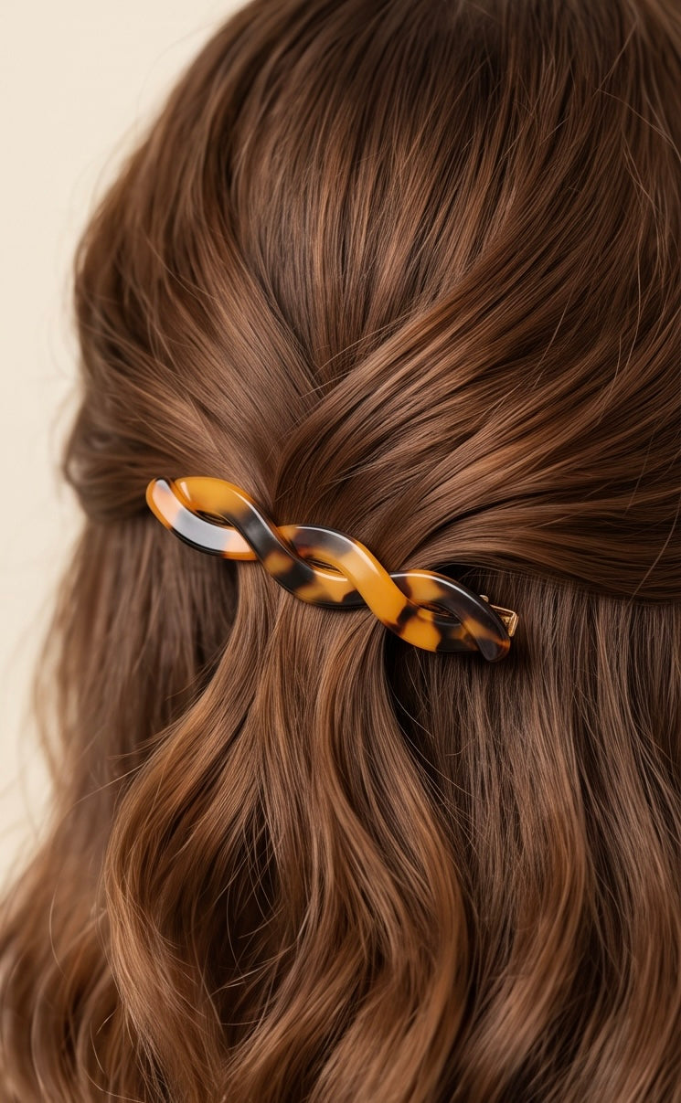 Barrettes Tresse - Panthère