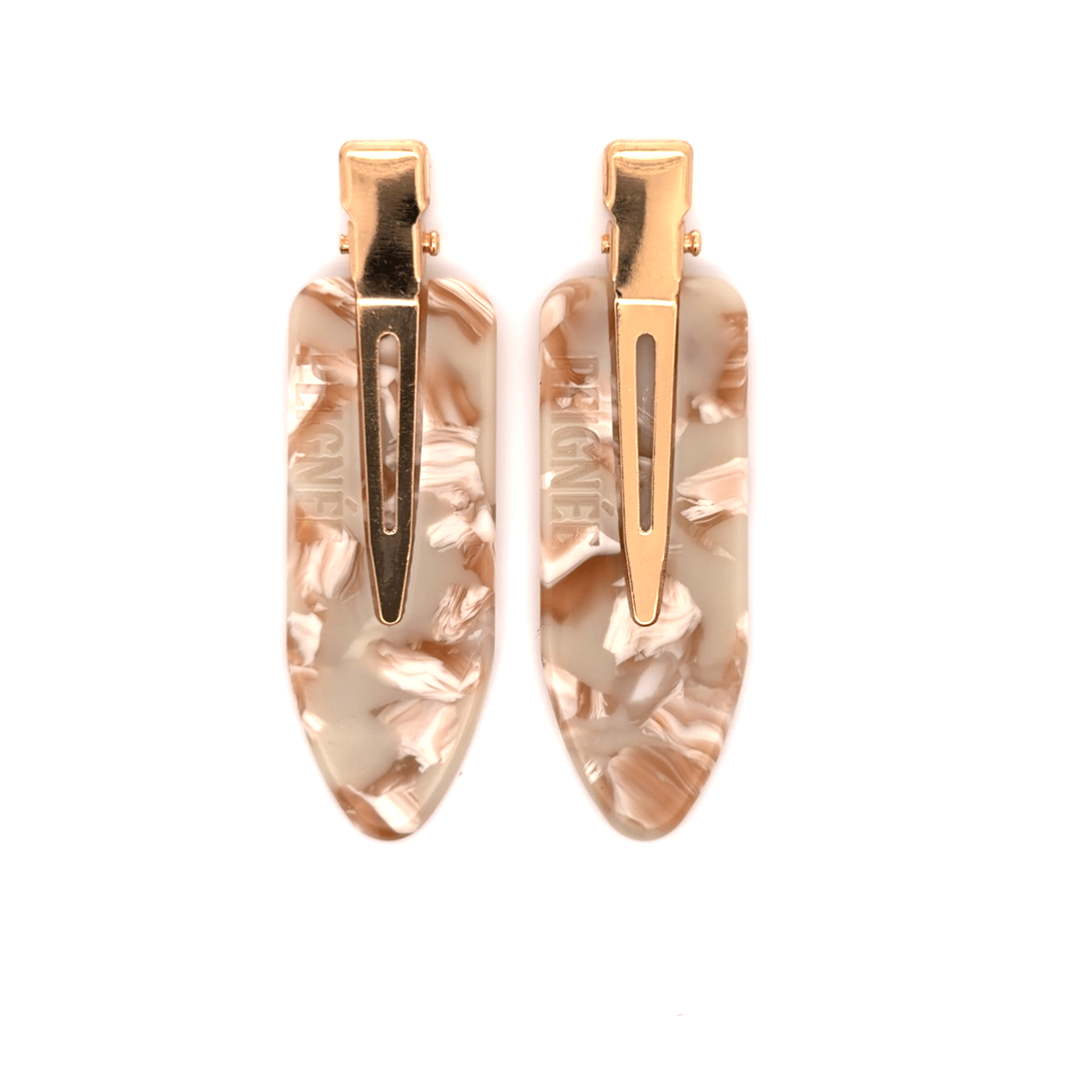 Barrettes - Nougat