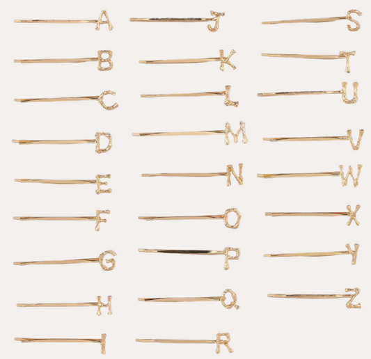 Barrette Alphabet