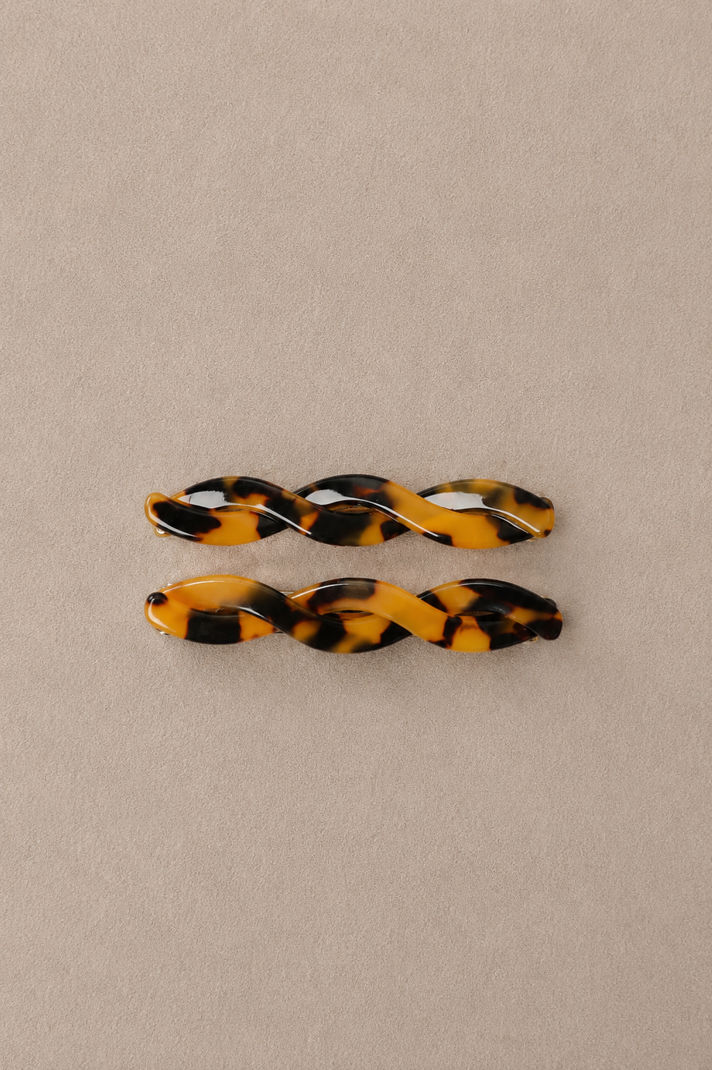 Barrettes Tresse - Panthère