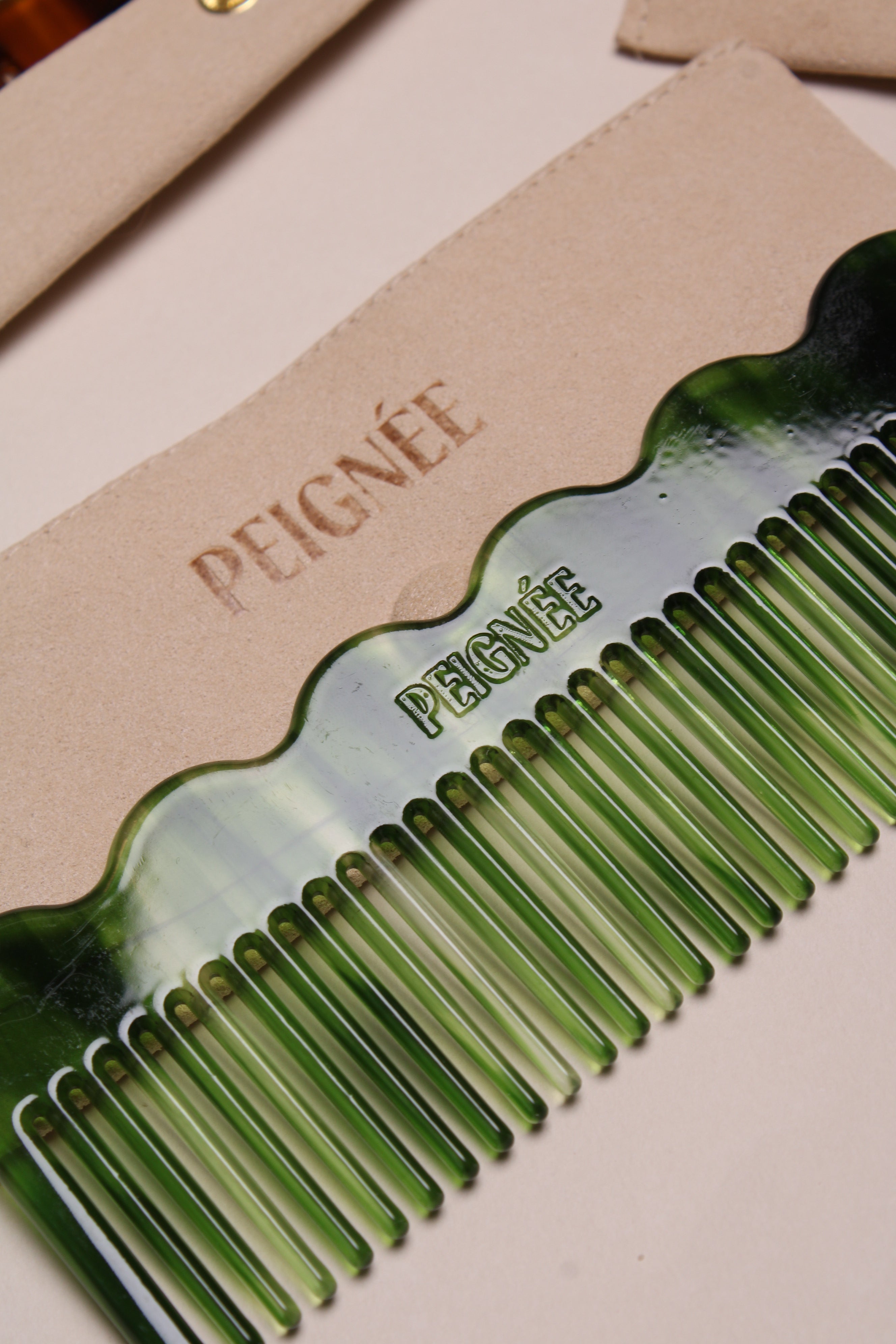 Peigne Signature - Emeraude