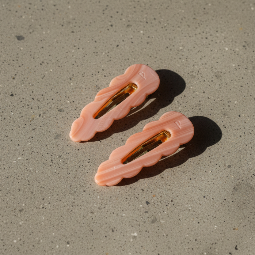 Barrettes Signature - Rose Tutu