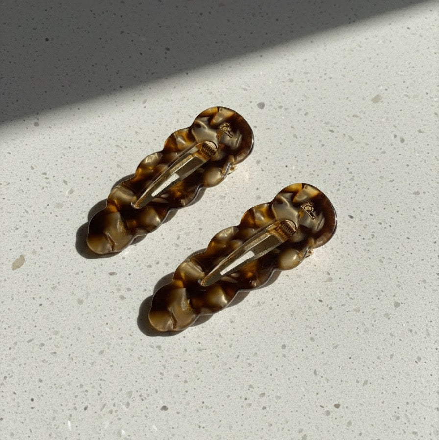 Barrettes Signature - Expresso