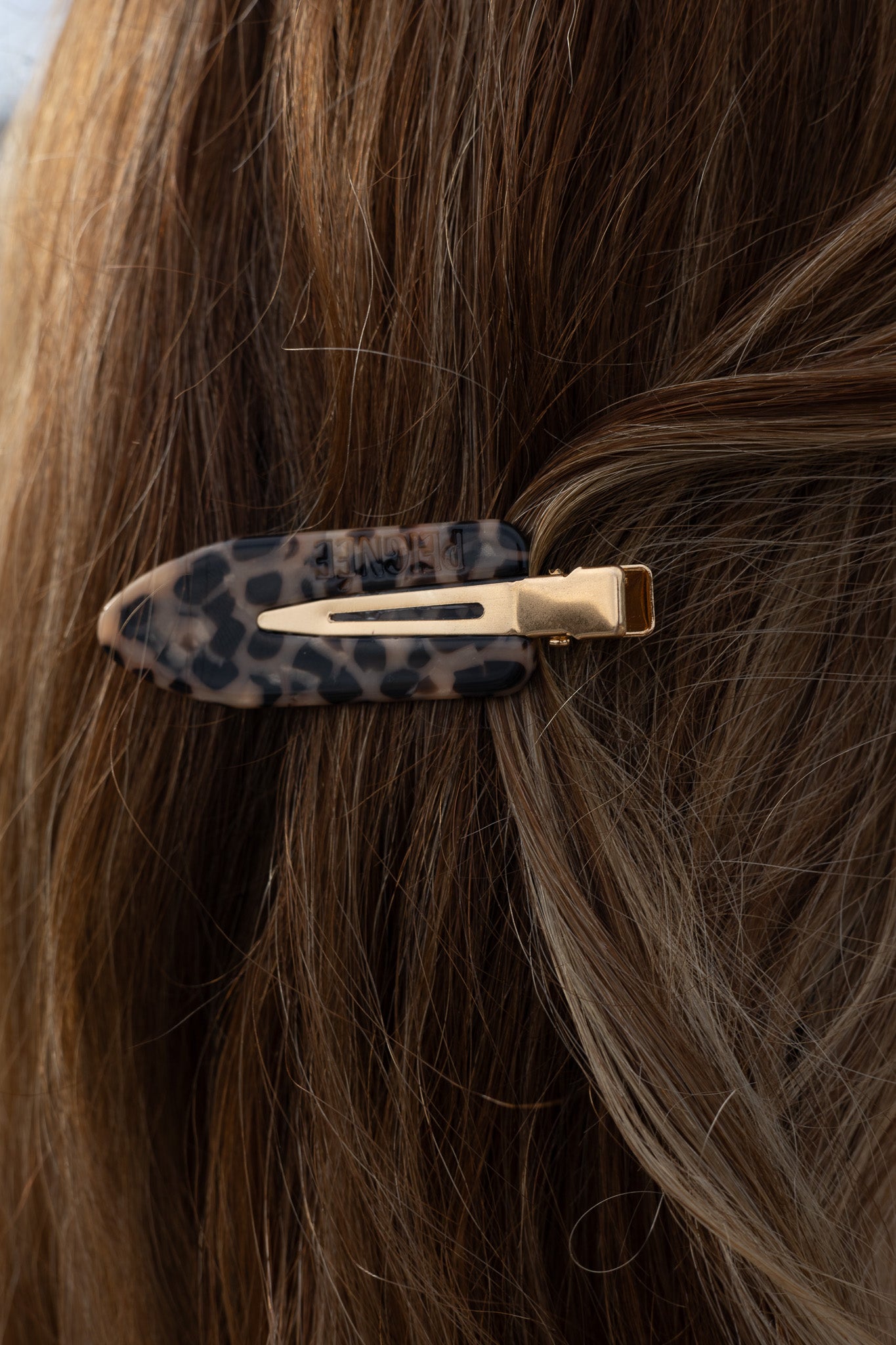 Barrettes - Léopard