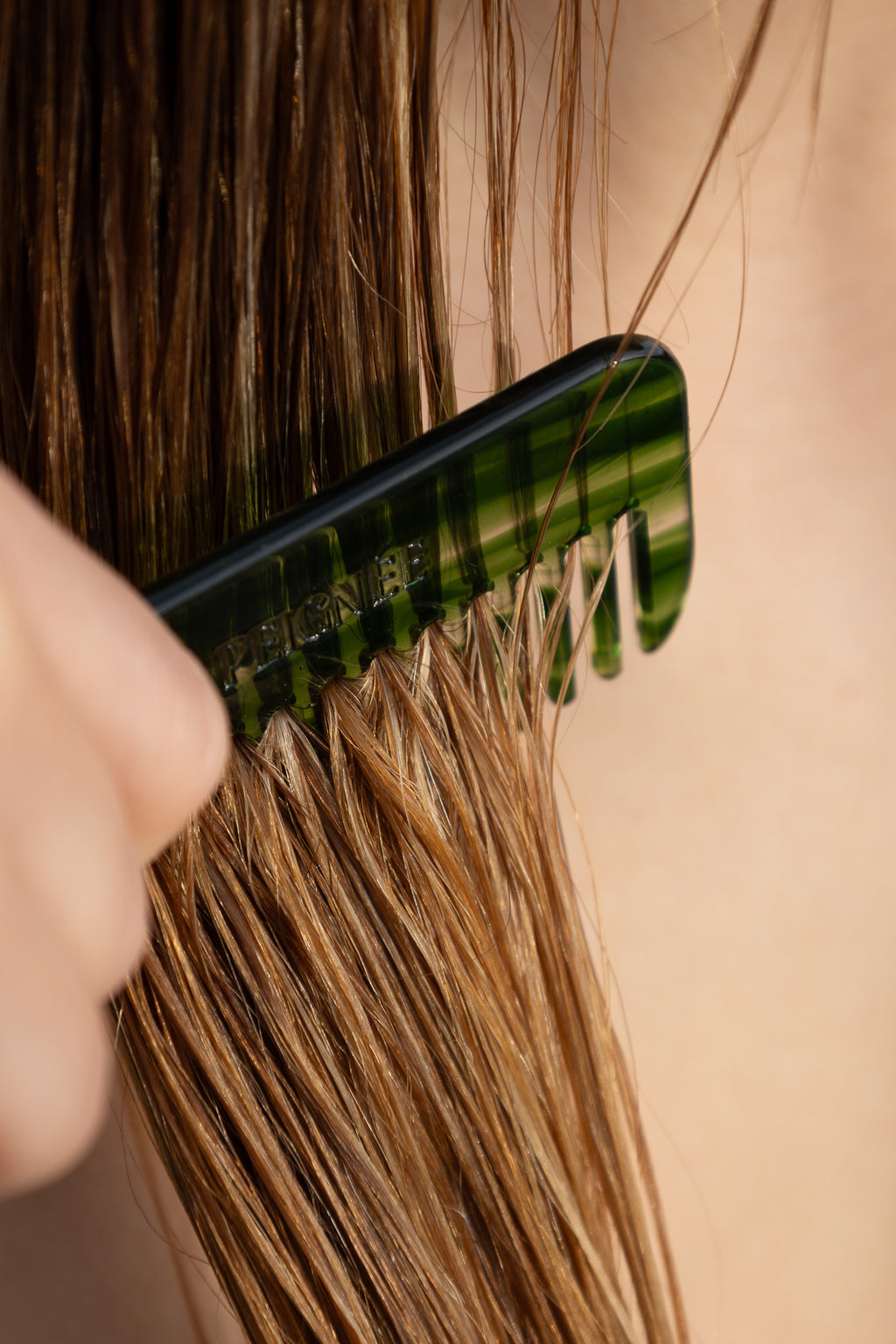 Peigne Voyage - Emeraude