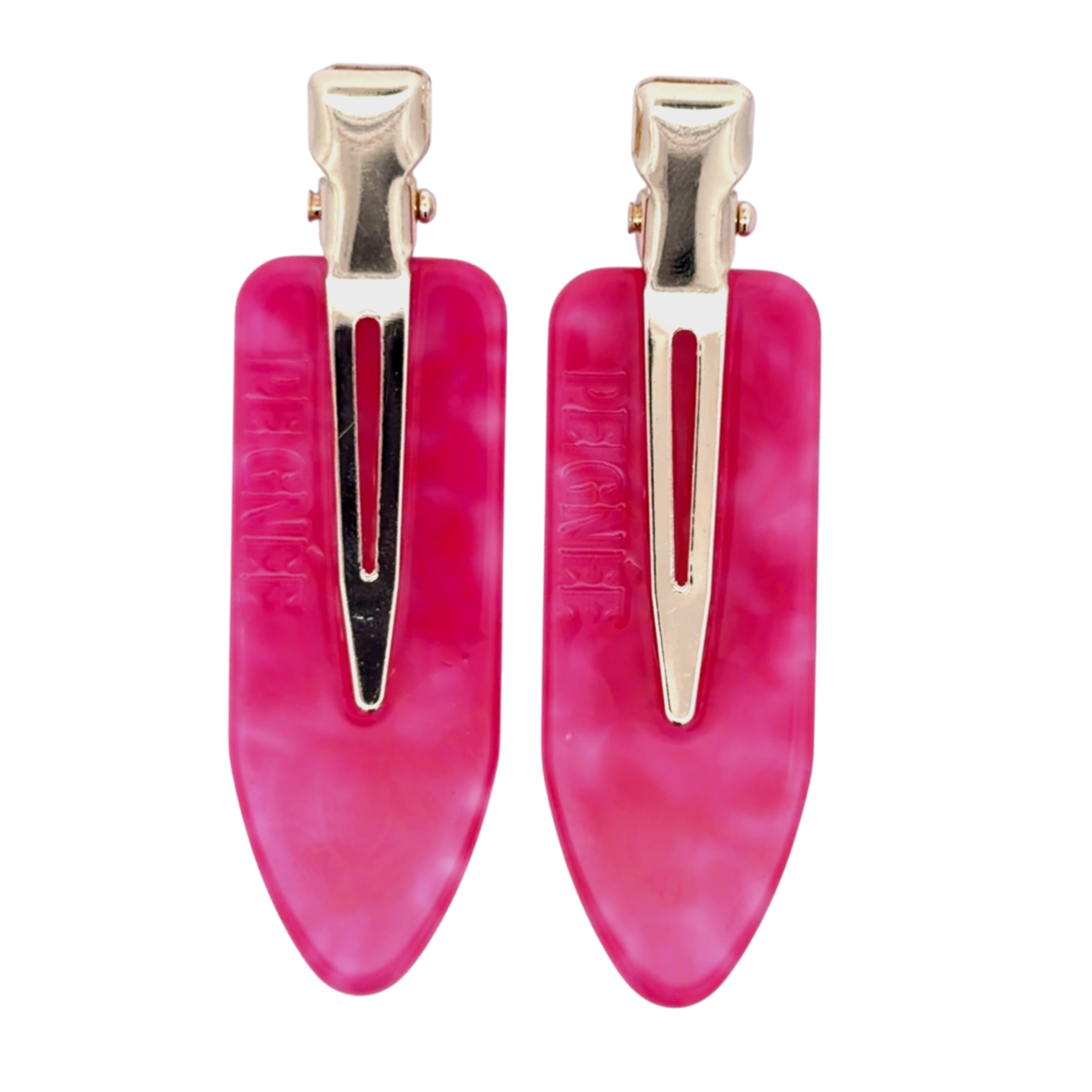 Barrettes - Fuchsia