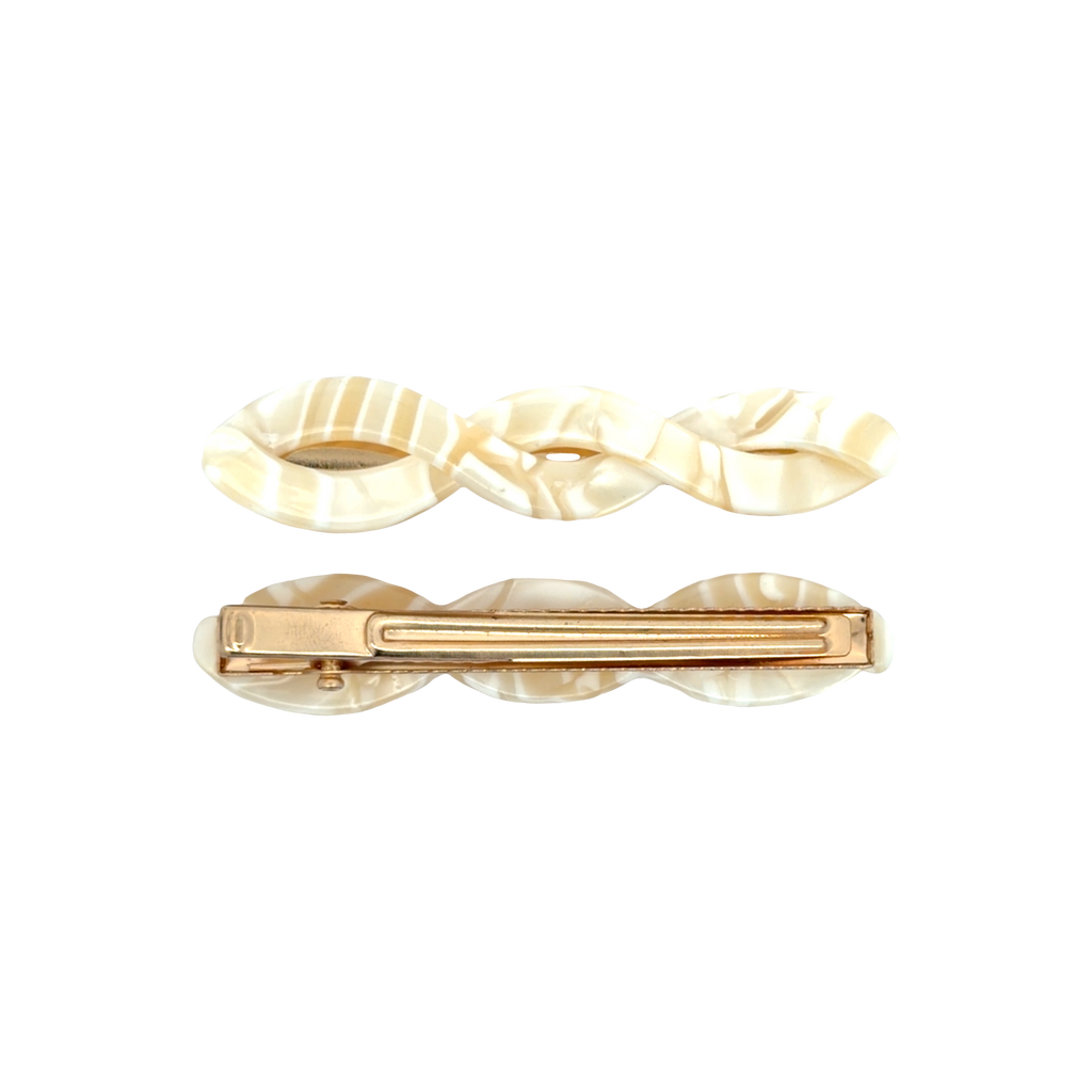 Barrettes Tresse - Popcorn