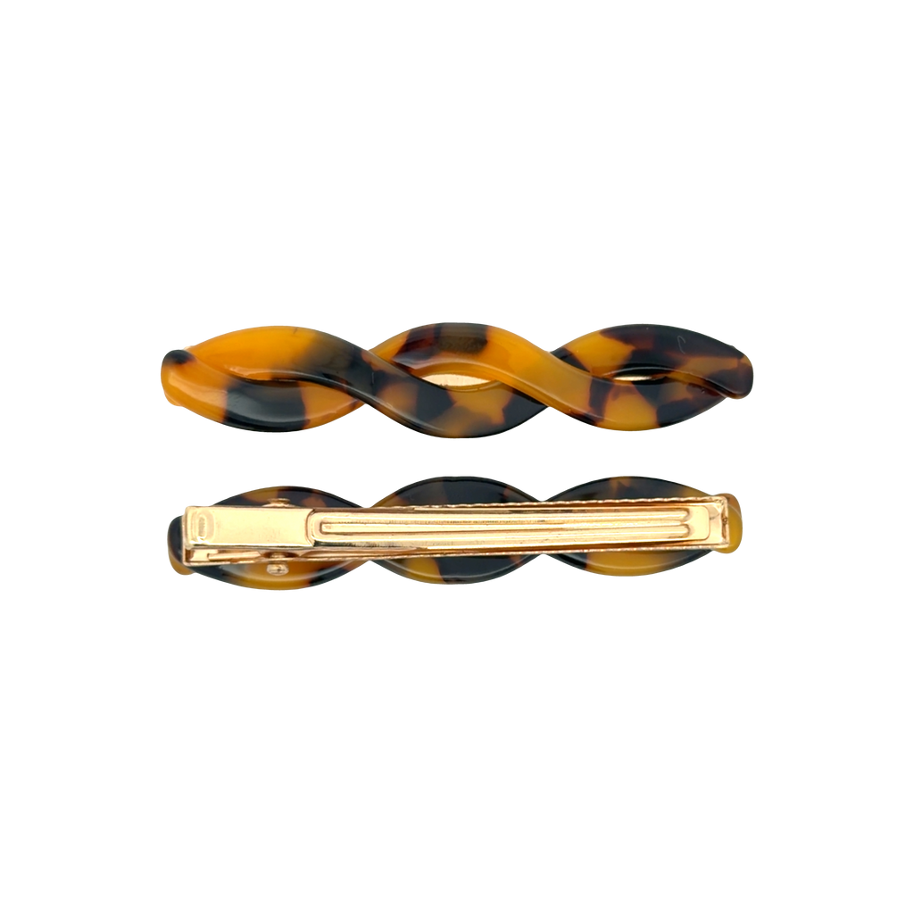Barrettes Tresse - Panthère