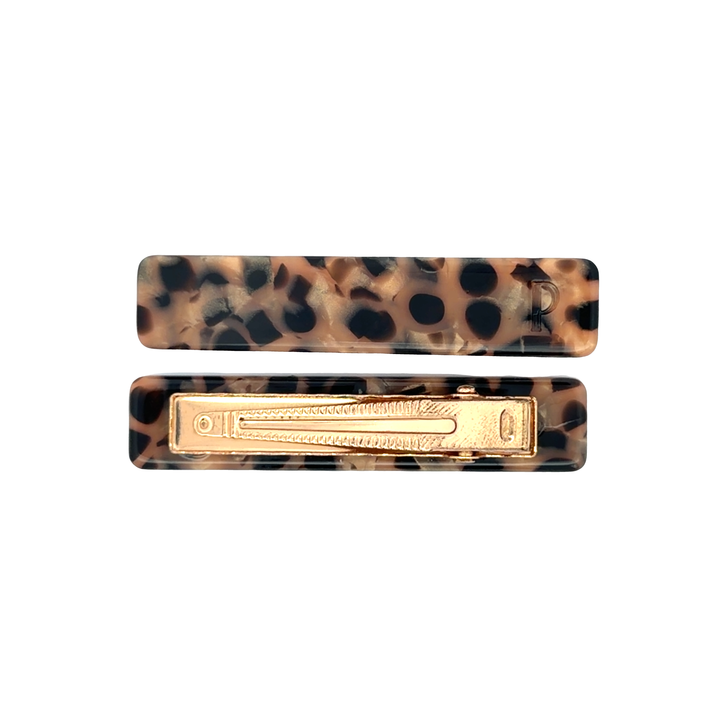 Barrettes Droite - Léopard