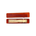 Barrettes Droite - Rouge Délicat