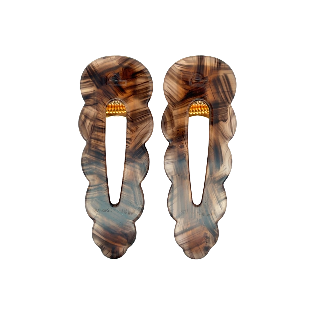 Barrettes Signature - Chocolate