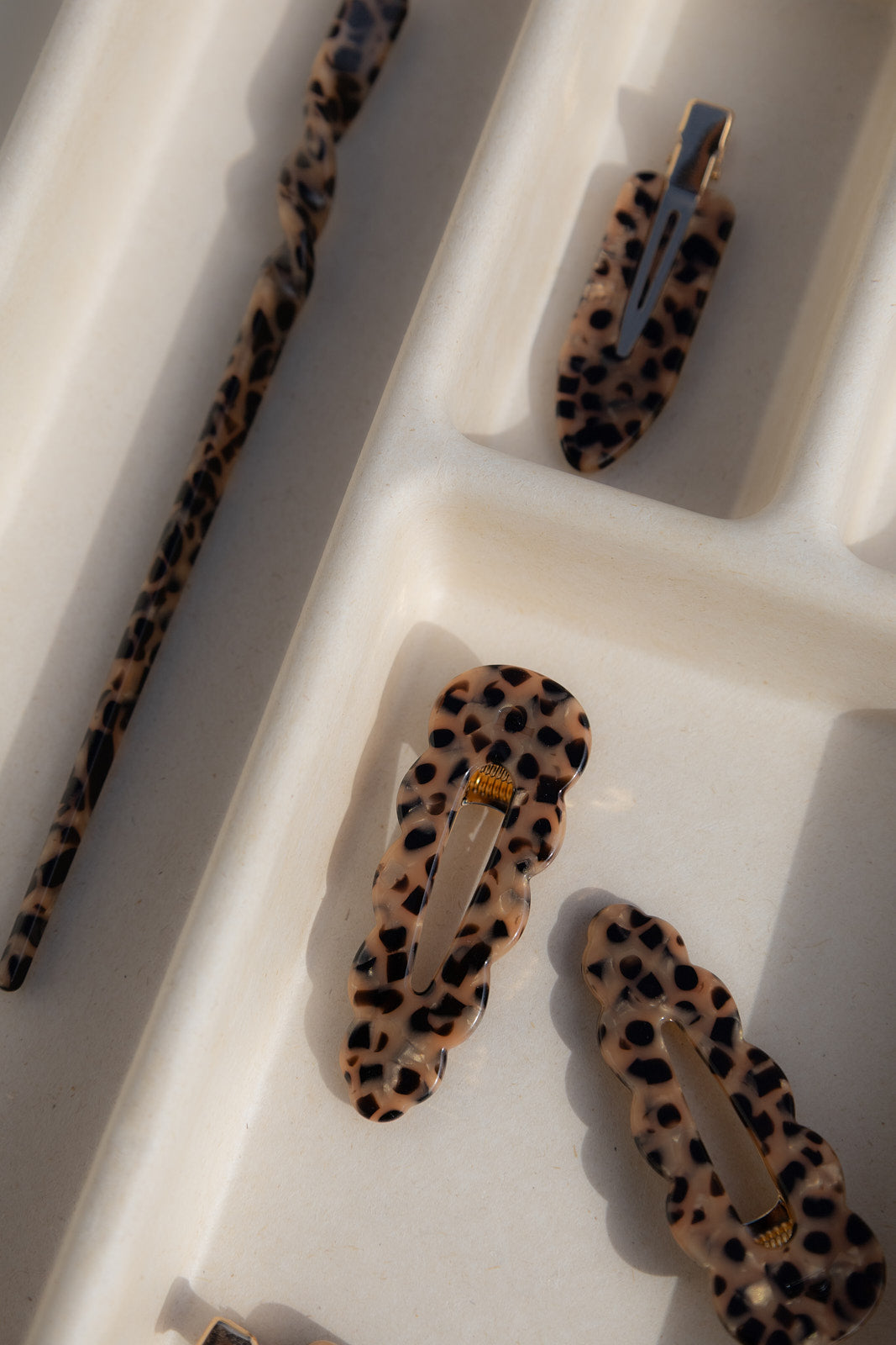 Barrettes Signature - Léopard