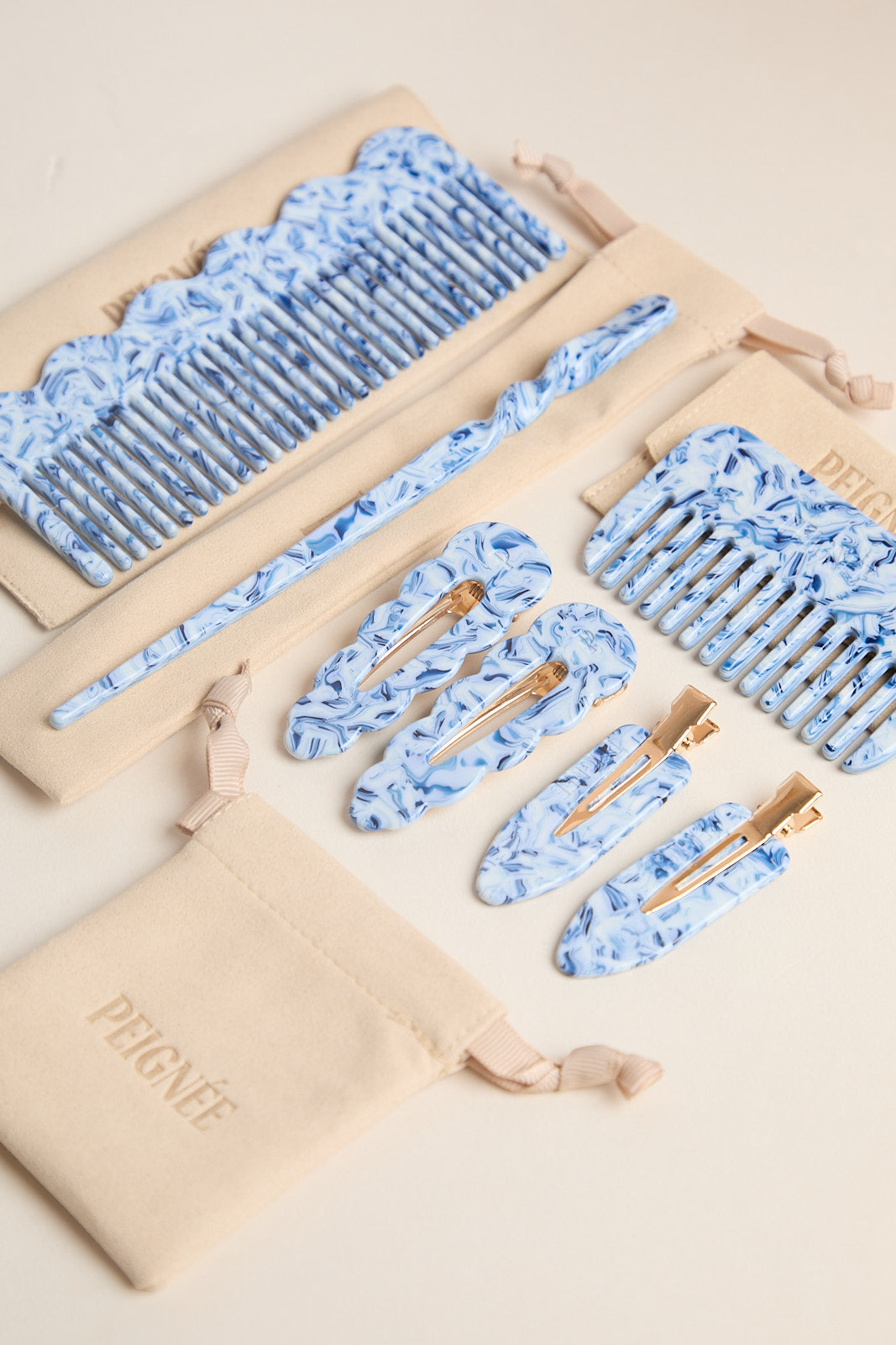 Pic cheveux - Blue Mirage