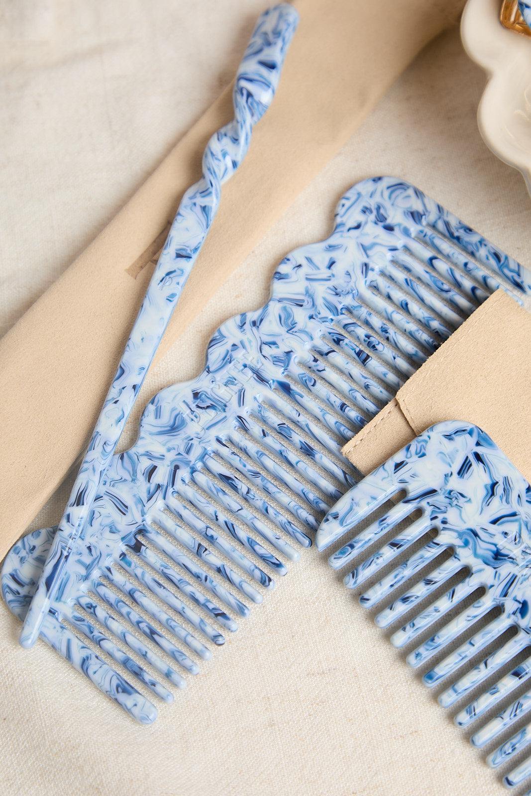 Peigne Signature - Blue Mirage