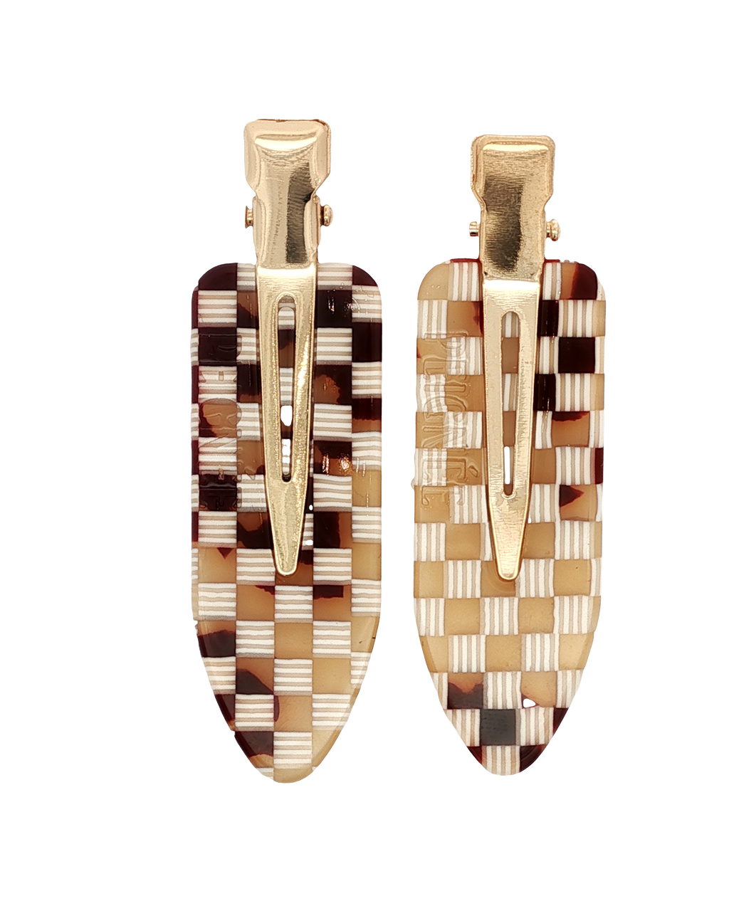 Barrettes - Damier