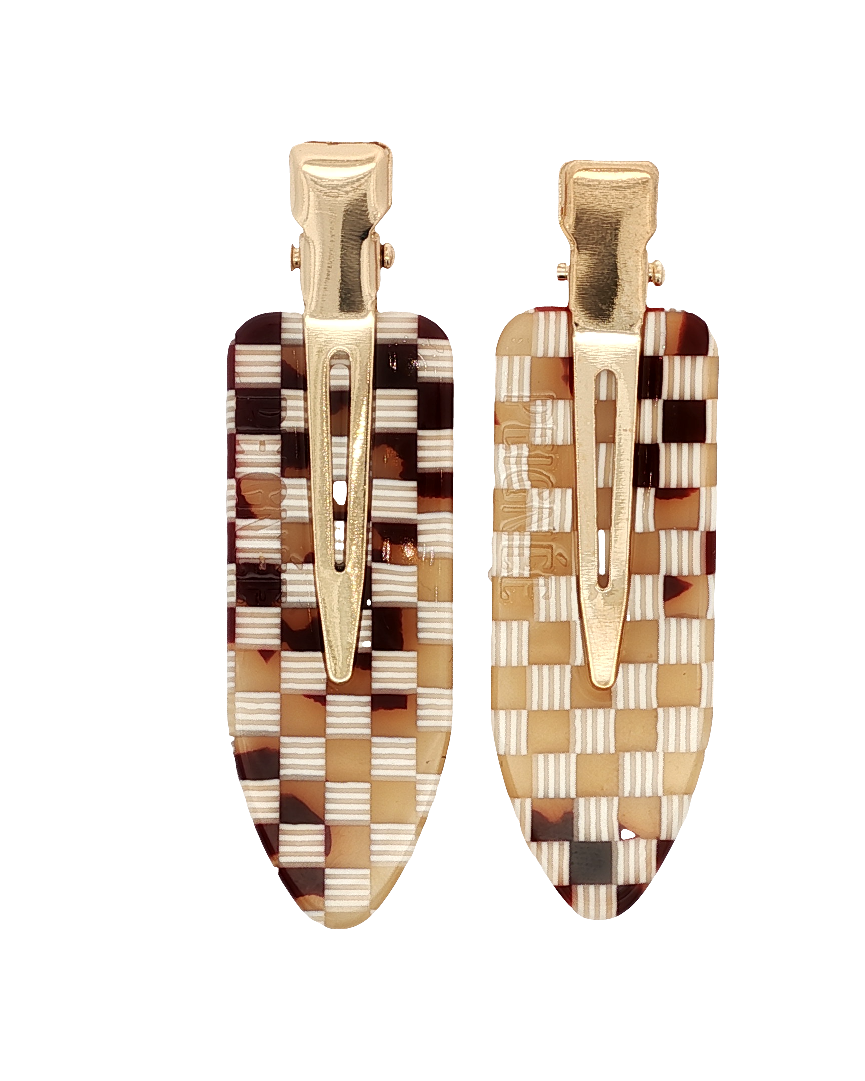 Barrettes - Damier