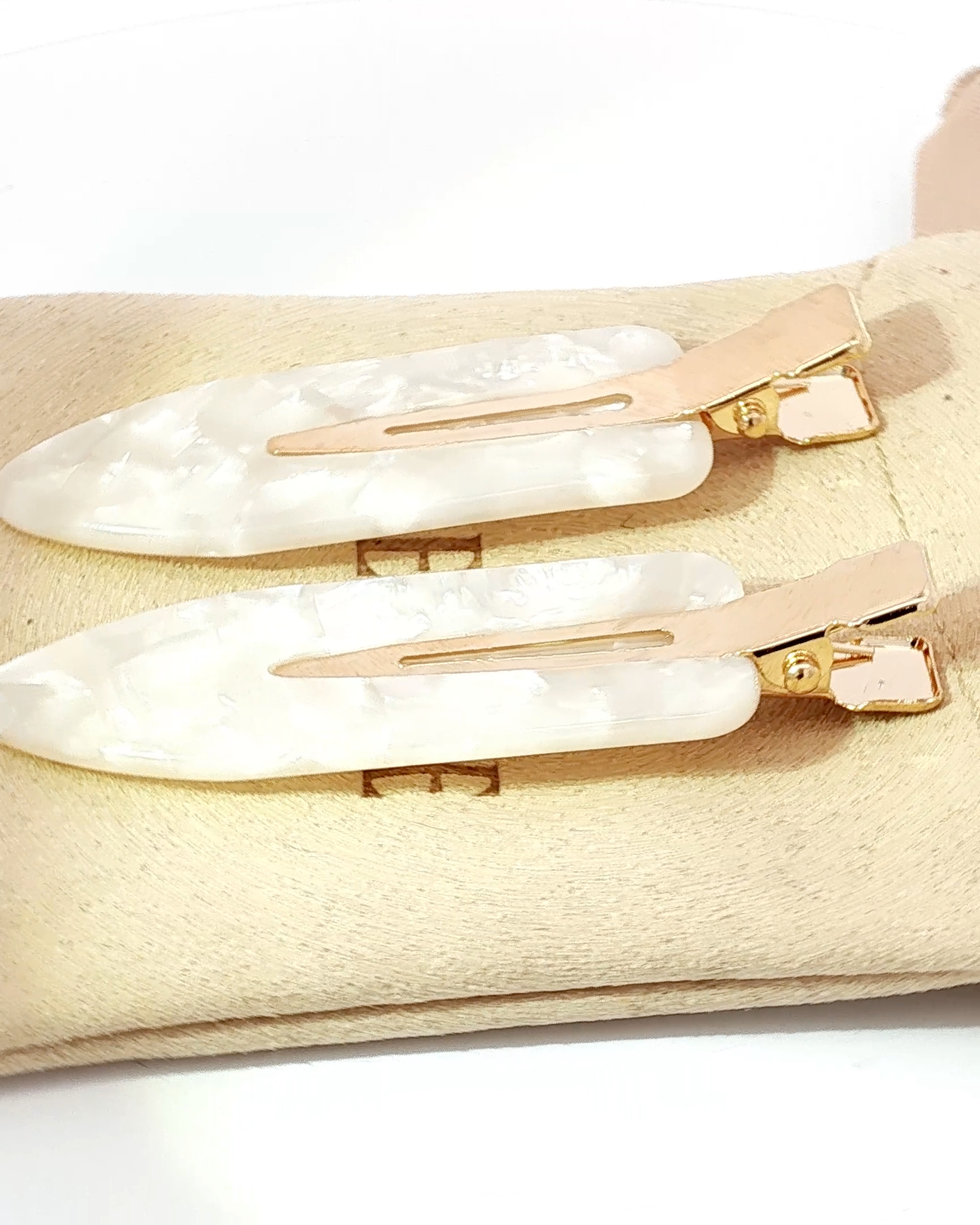 Barrettes - Nacre
