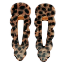 Barrettes Signature - Léopard