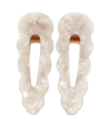 Barrettes Signature - Nacre