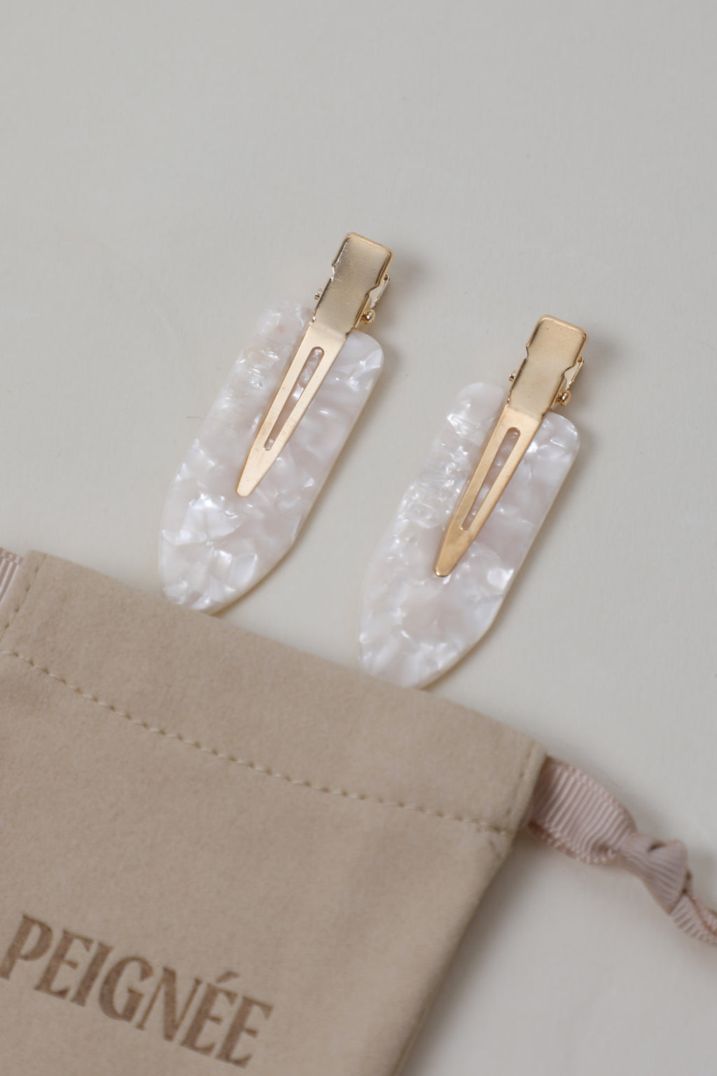 Barrettes - Nacre