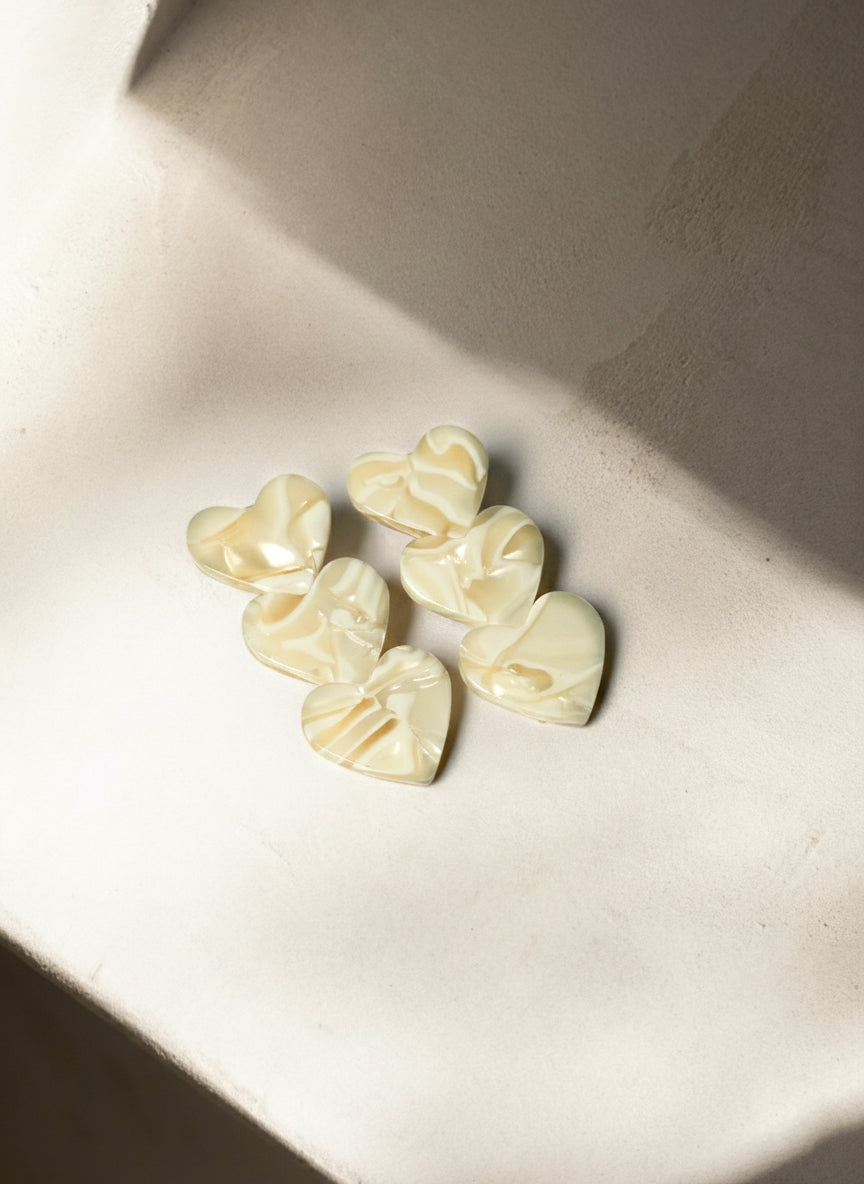 Heart Clip - Popcorn