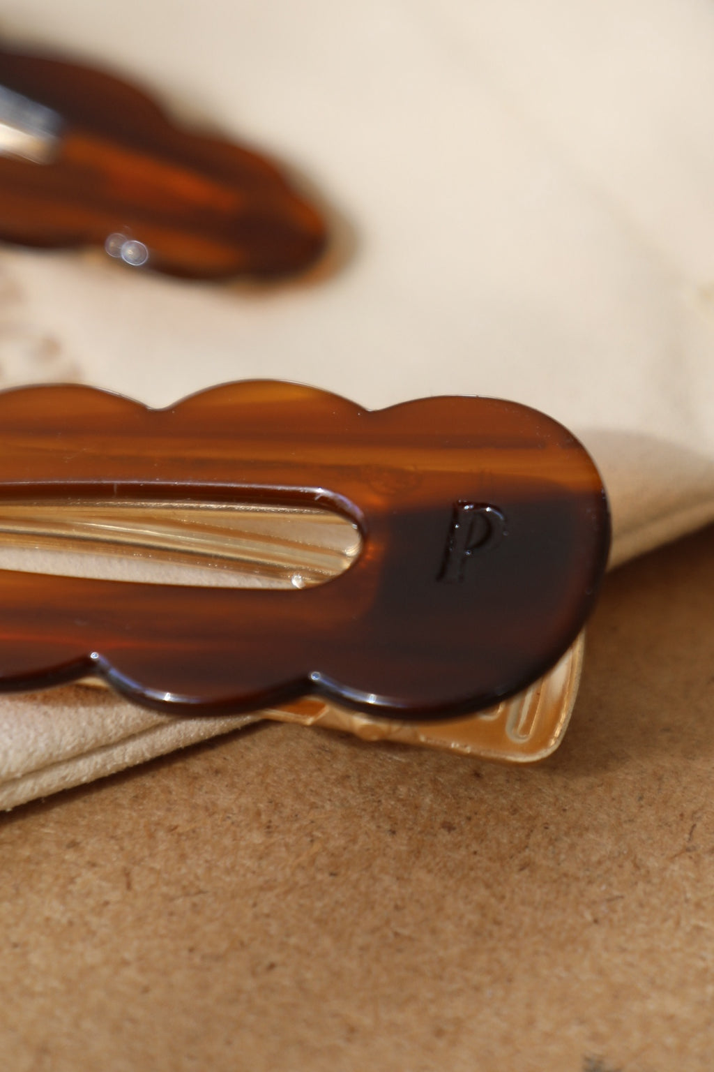 Barrettes Signature - Ebène