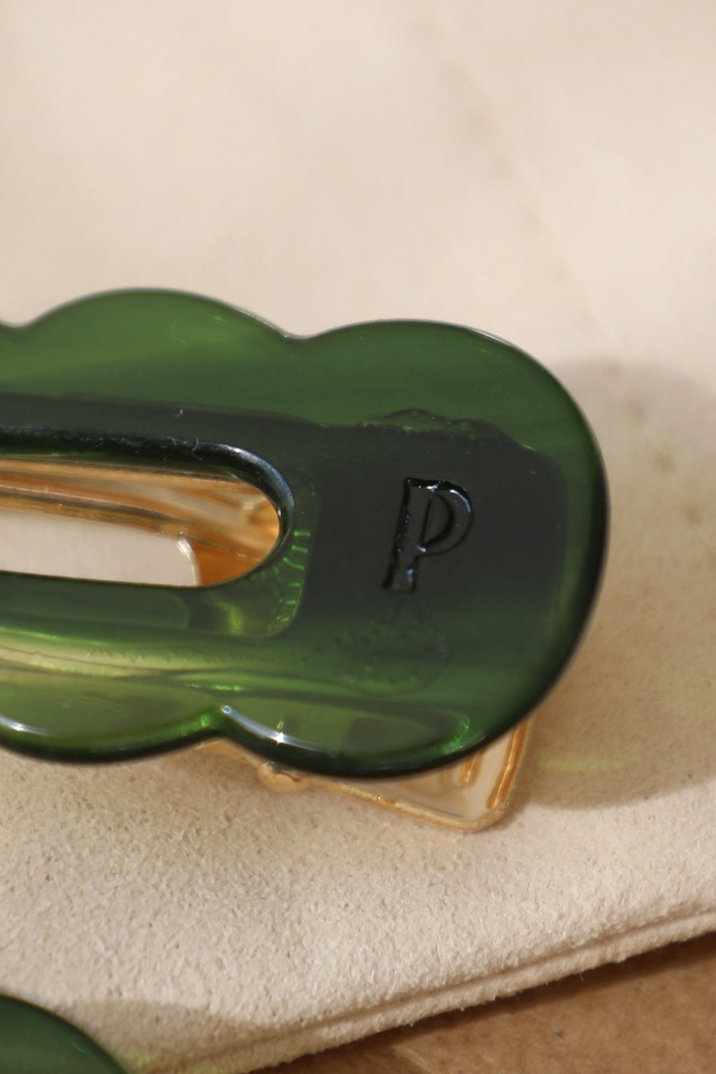 Barrettes Signature - Emeraude