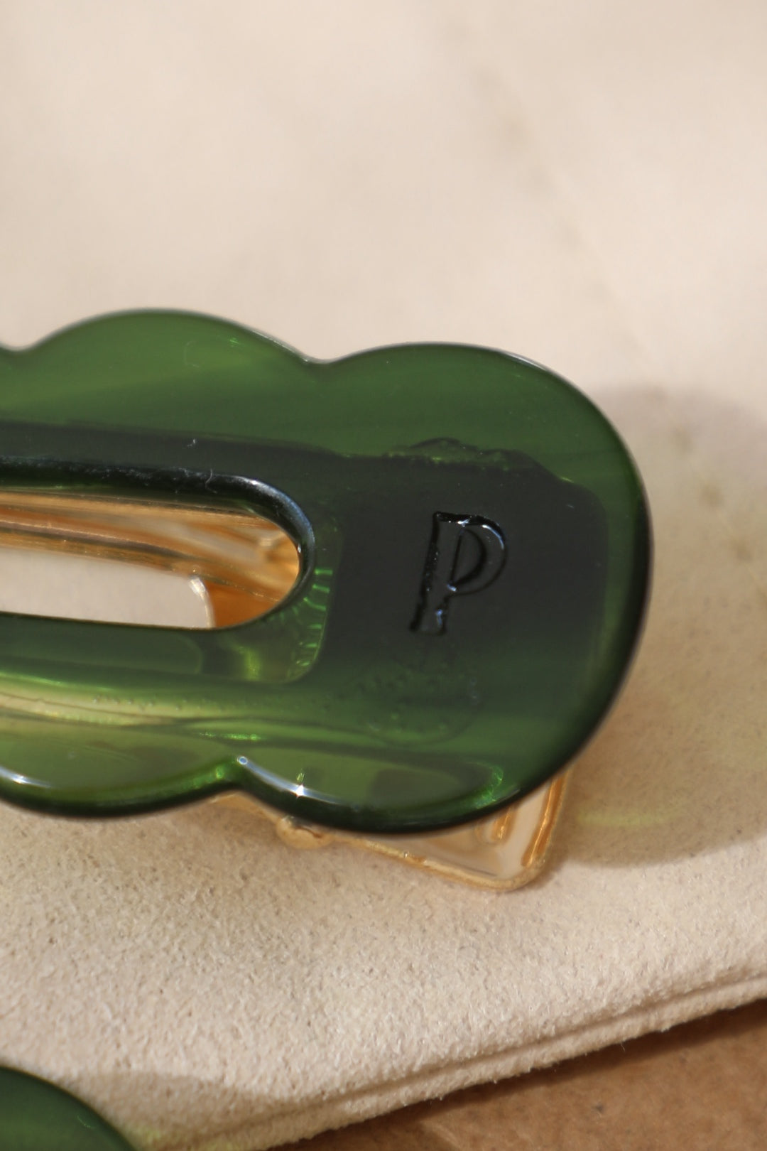 Barrettes Signature - Emeraude