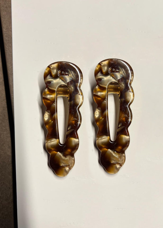 Barrettes Signature - Expresso