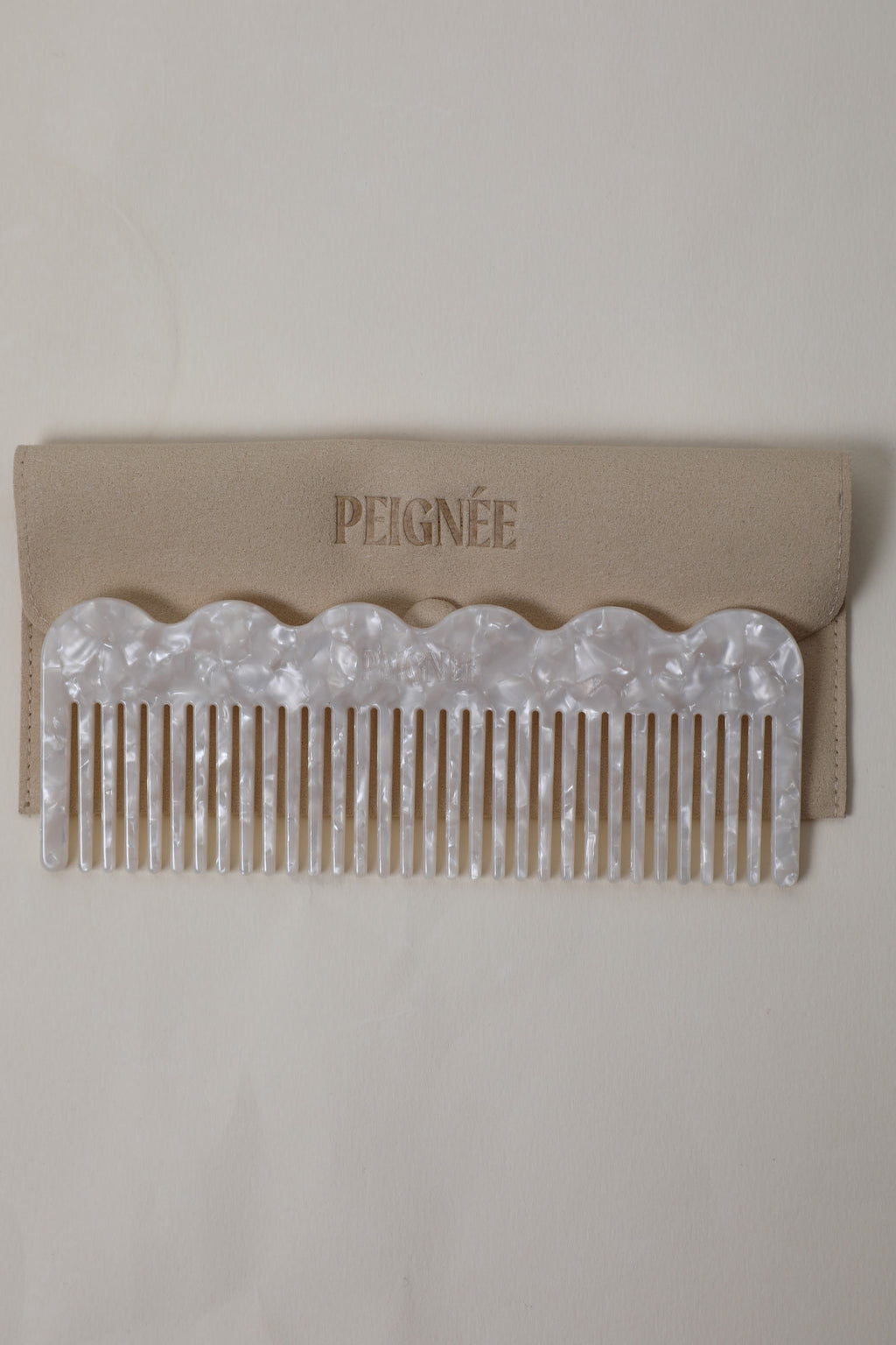 Peigne Signature - Nacre