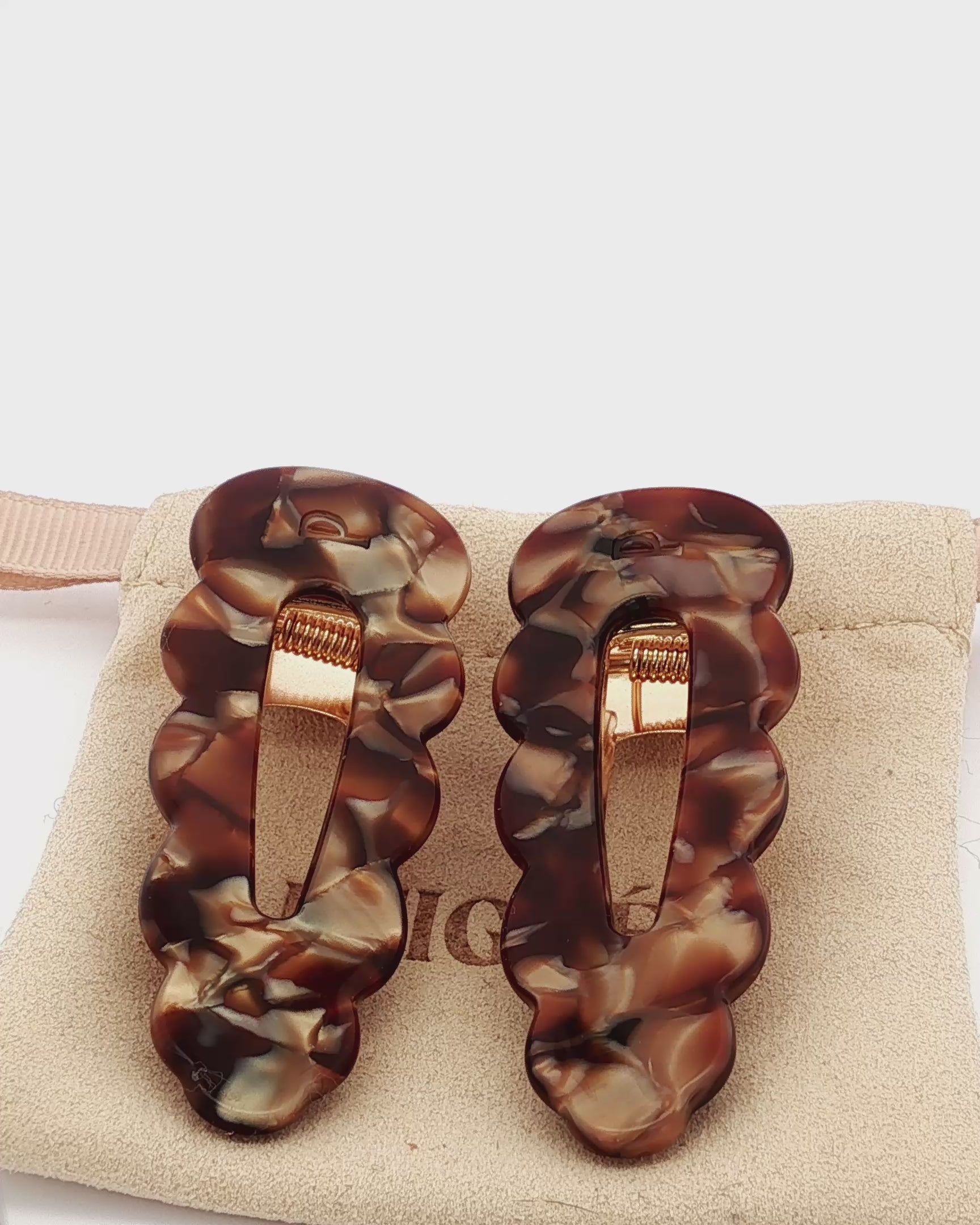 Barrettes Signature - Expresso