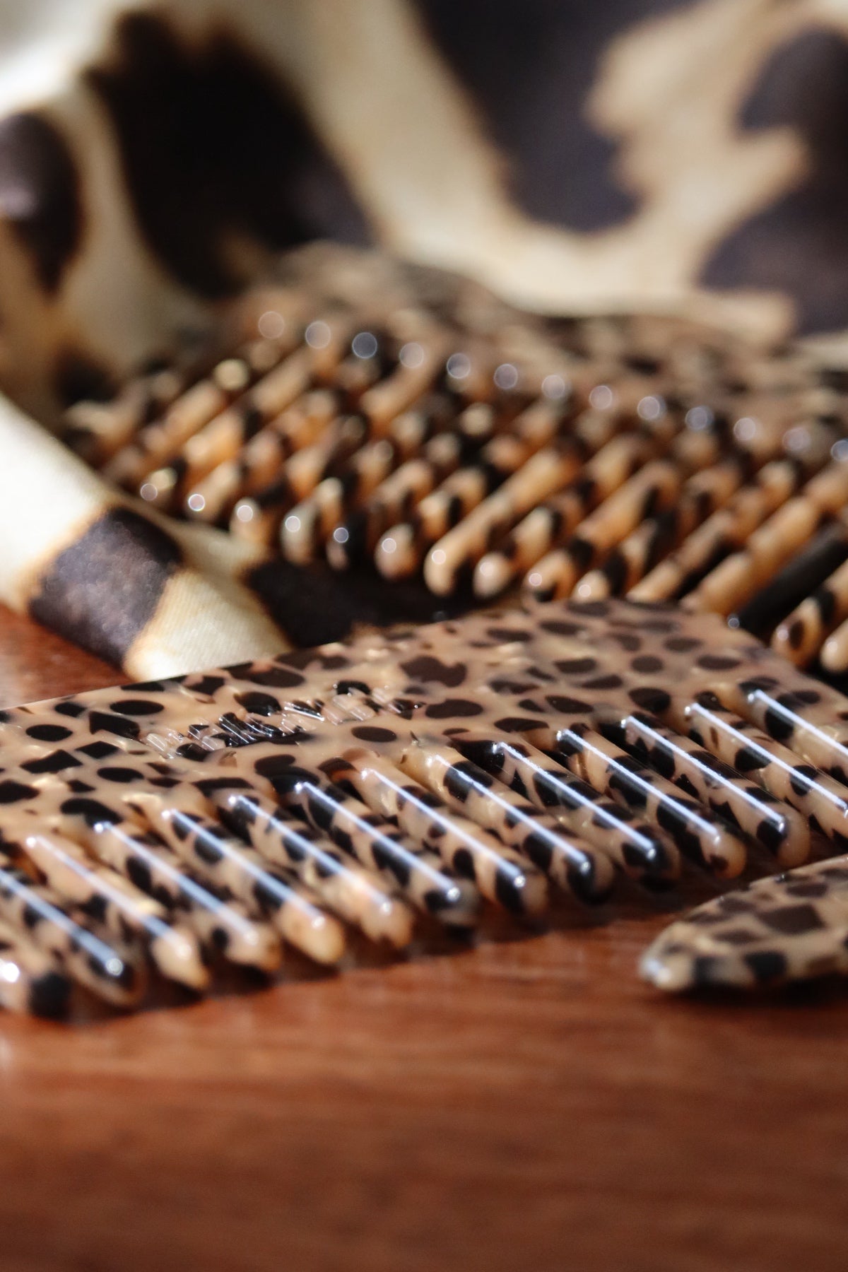 Peigne Voyage - Léopard