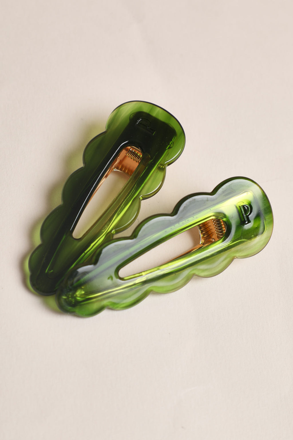 Barrettes Signature - Emeraude