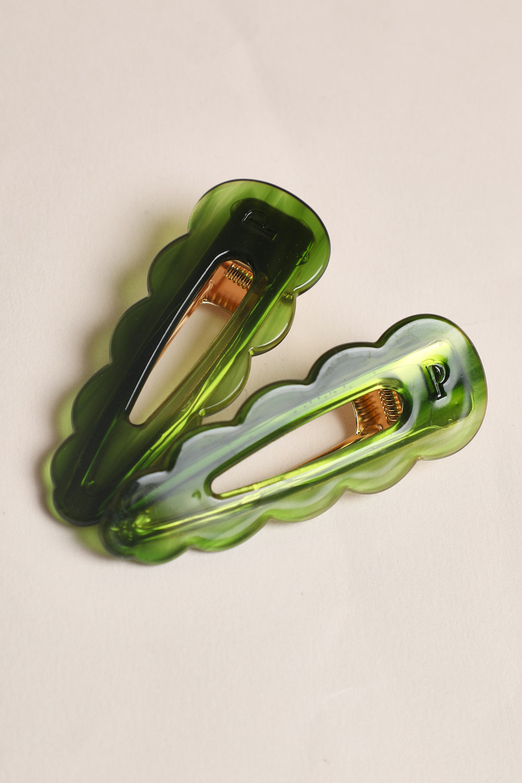 Barrettes Signature - Emeraude