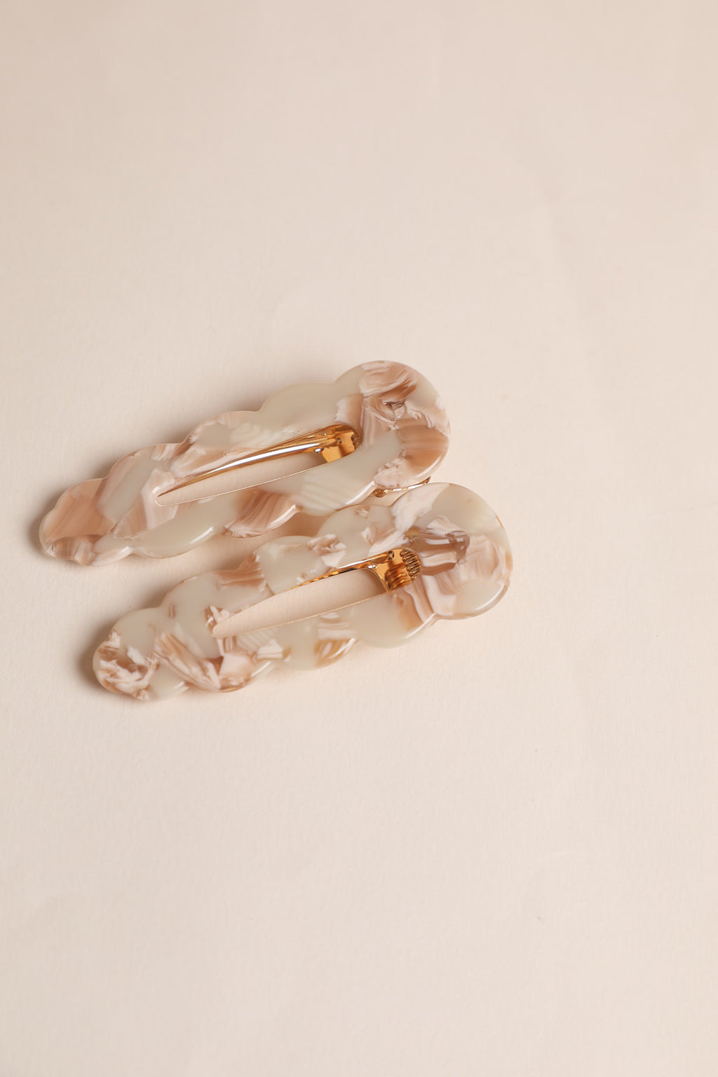 Barrettes Signature - Nougat