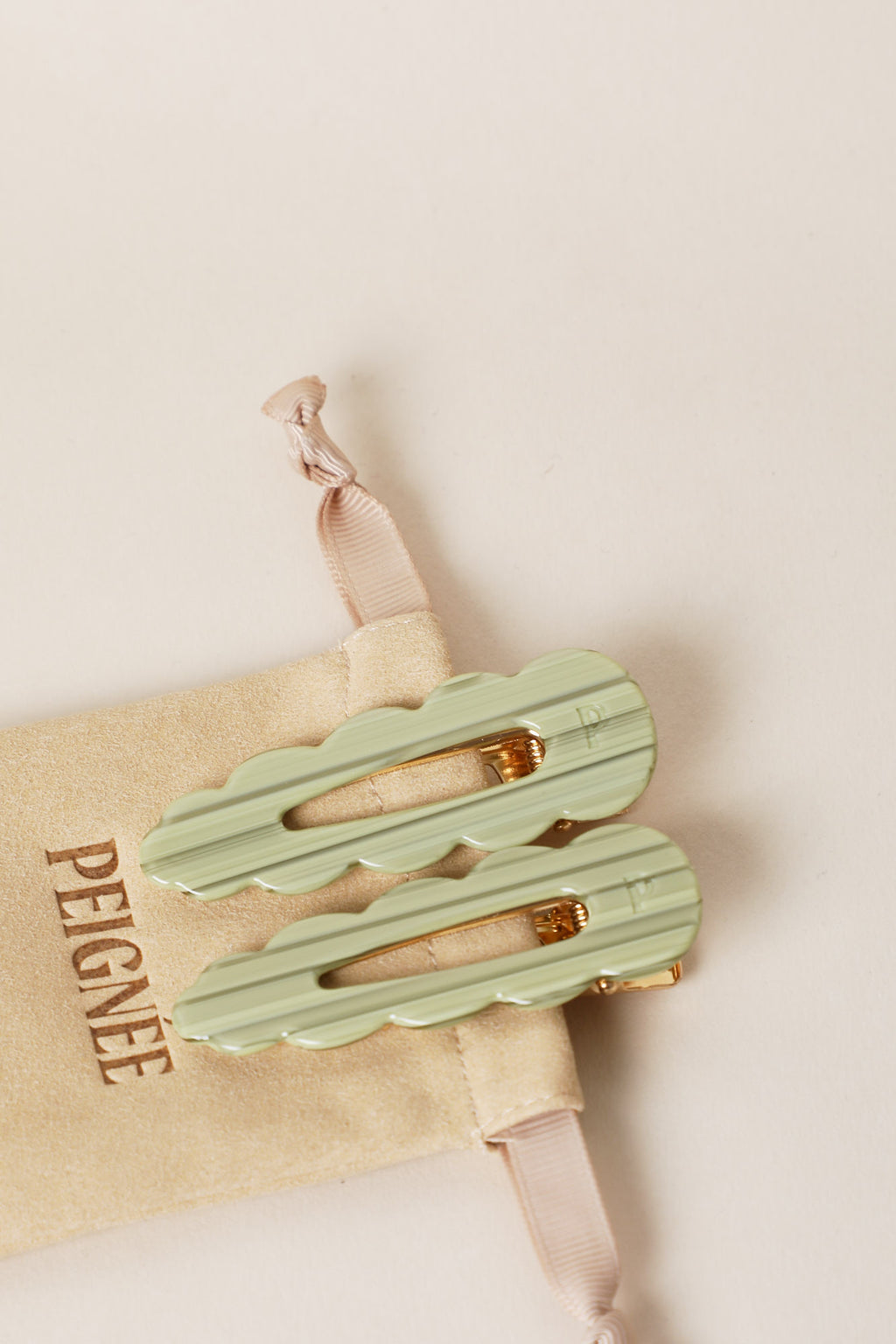 Barrettes Signature - Sauge